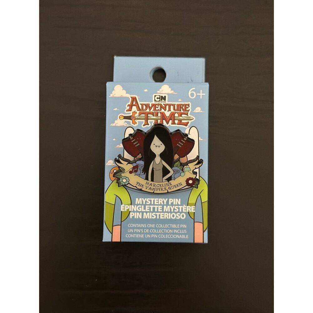 Loungefly Adventure Time Marceline the Vampire Queen Portrait Banner Enamel Pin